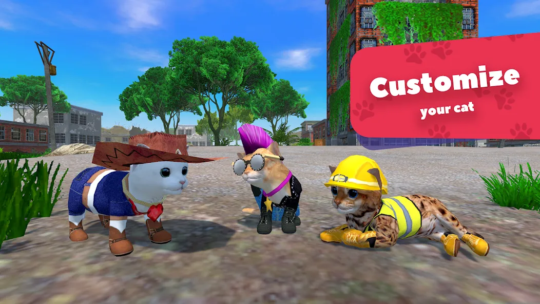 Cat Simulator - Animal Life [МОД Menu] Screenshot 3