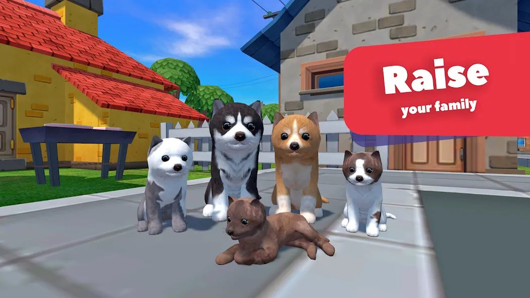 Dog Simulator - Animal Life [МОД Mega Pack] Screenshot 1