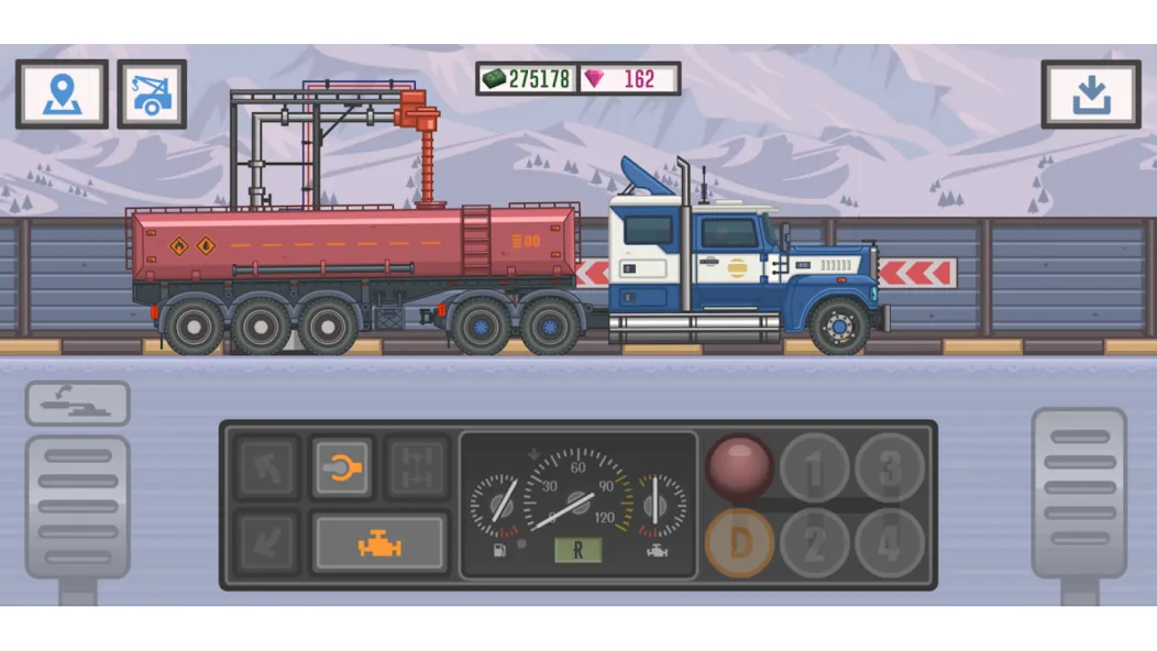 Trucker and Trucks [МОД Бесконечные монеты] Screenshot 3