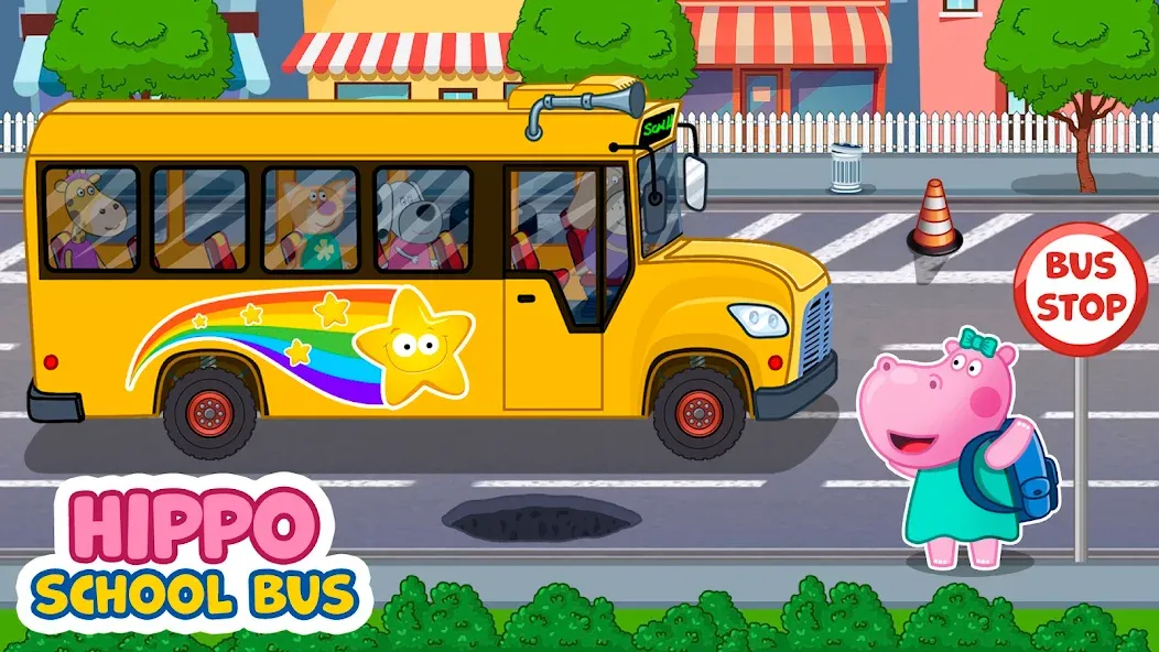 Kids School Bus Adventure [МОД Все открыто] Screenshot 1