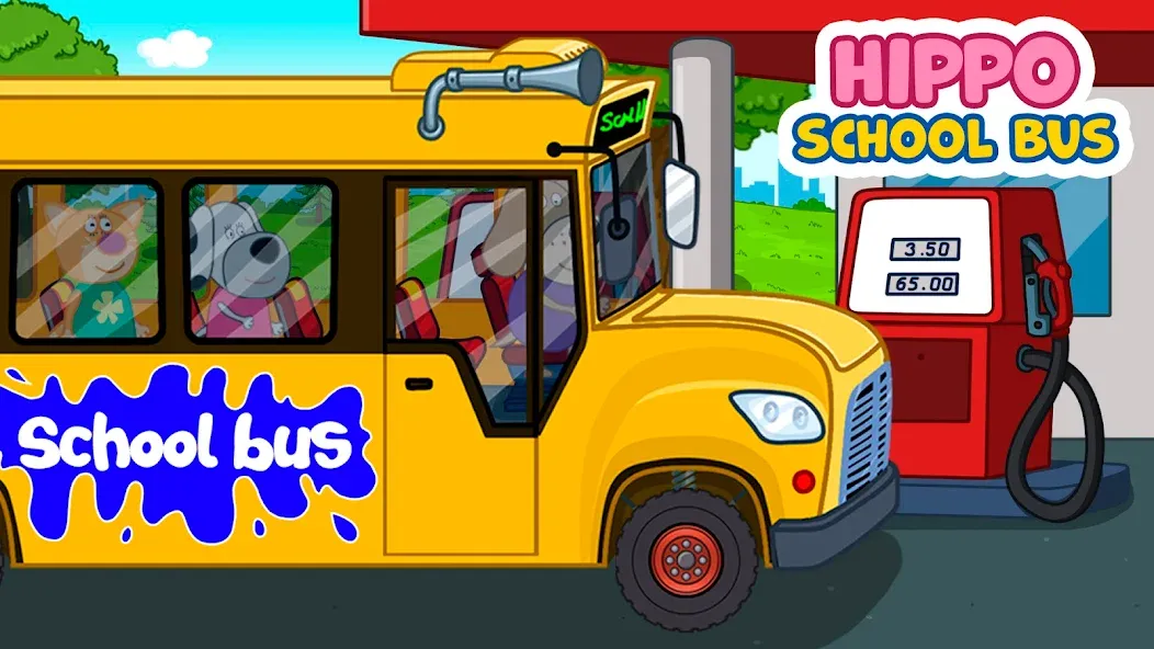 Kids School Bus Adventure [МОД Все открыто] Screenshot 2