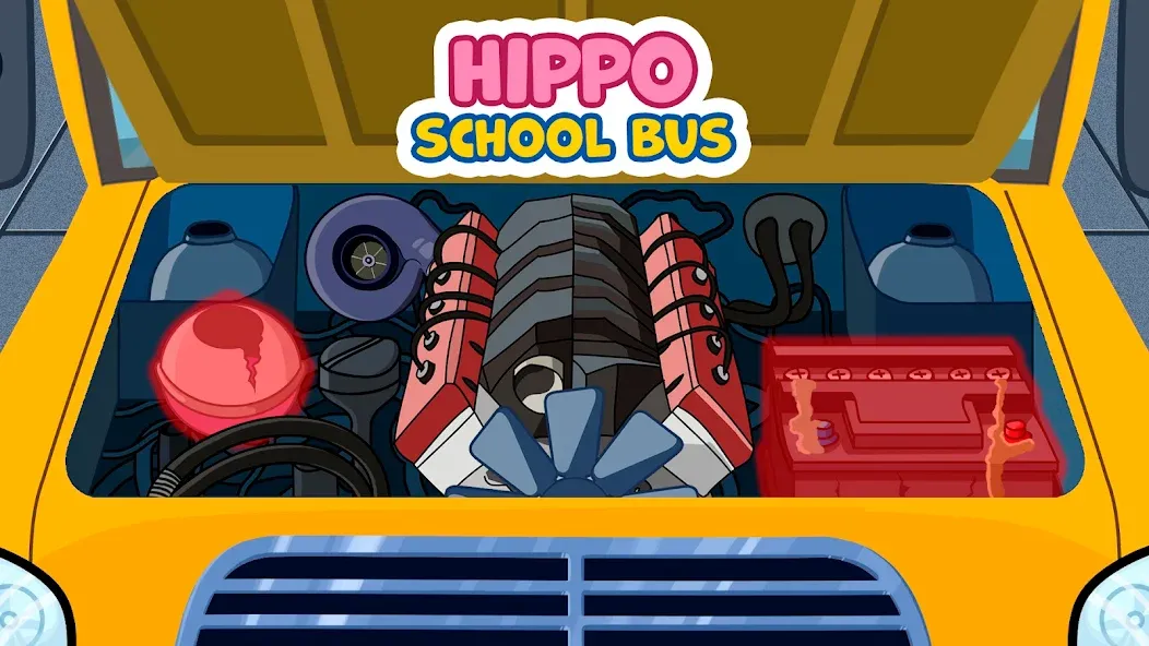 Kids School Bus Adventure [МОД Все открыто] Screenshot 3