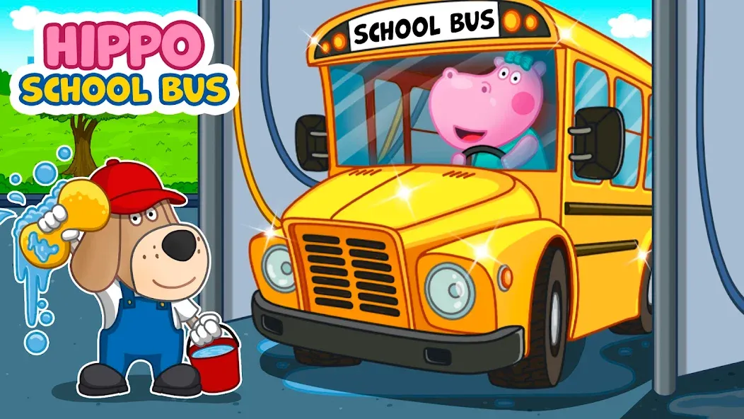 Kids School Bus Adventure [МОД Все открыто] Screenshot 5