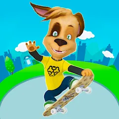 Скачать взлом Pooches: Skateboard  [МОД Mega Pack]