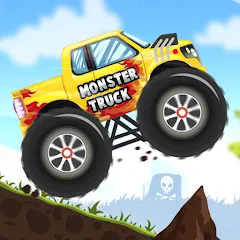 Взломанная Kids Monster Truck Racing Game  [МОД Много монет]