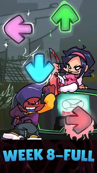 Sunday Night Music Battle (Музыкальное сражение) [МОД Все открыто] Screenshot 1