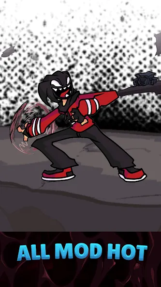 Sunday Night Music Battle (Музыкальное сражение) [МОД Все открыто] Screenshot 2