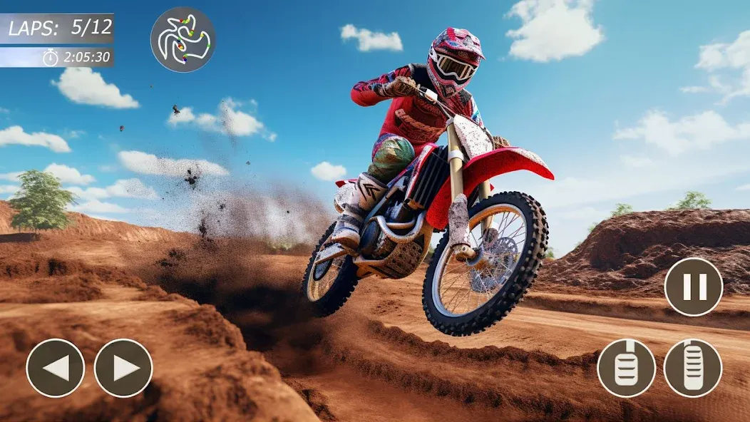 MX Bikes: Motocross Dirt bikes [МОД Unlocked] Screenshot 2