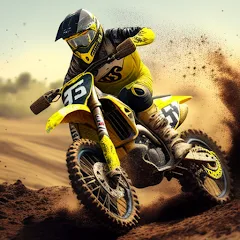 Скачать взломанную MX Bikes: Motocross Dirt bikes  [МОД Unlocked]