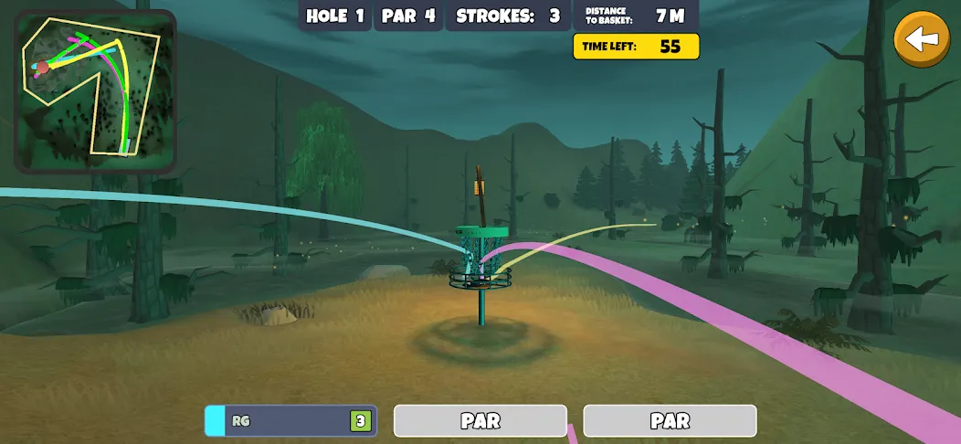 Disc Golf Valley (Диск Гольф Вэлли) [МОД Menu] Screenshot 5