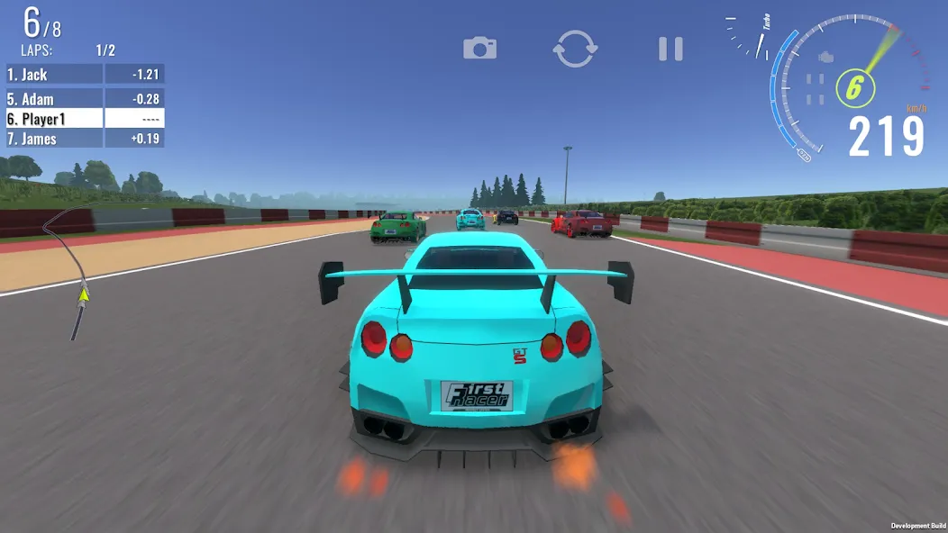 First Racer (Фрст Рейсер) [МОД Unlocked] Screenshot 1