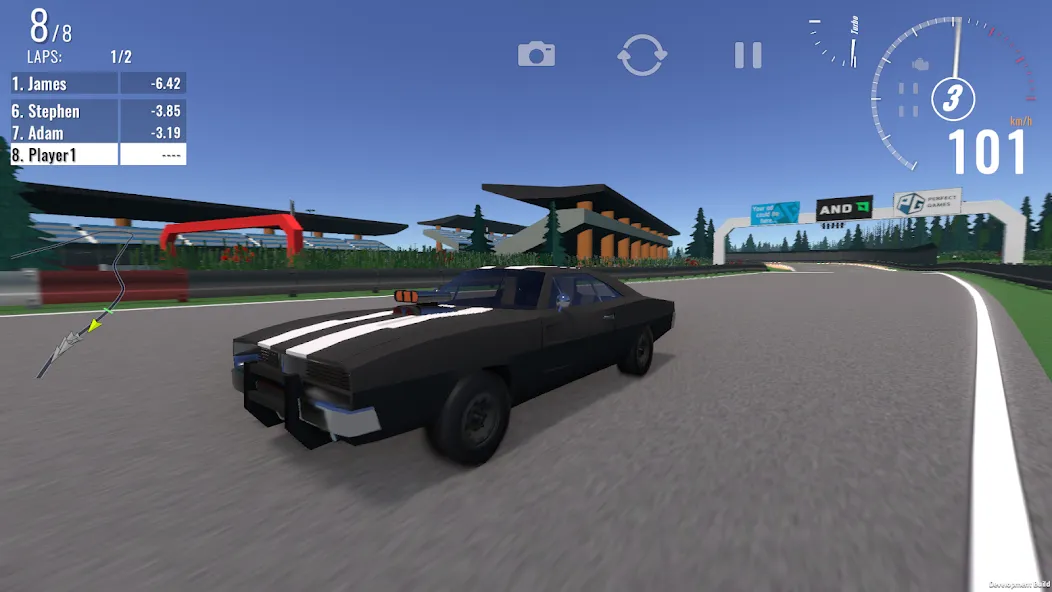 First Racer (Фрст Рейсер) [МОД Unlocked] Screenshot 5