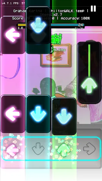 OsuAnime Bling Bang Bang Born (Уии Фанкин Етелед ФНФ Мод) [МОД Много денег] Screenshot 3