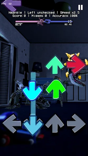 Hypno Mix Five Nights Battle (ФНФ Хипно Микс Пять Ночей) [МОД Mega Pack] Screenshot 3