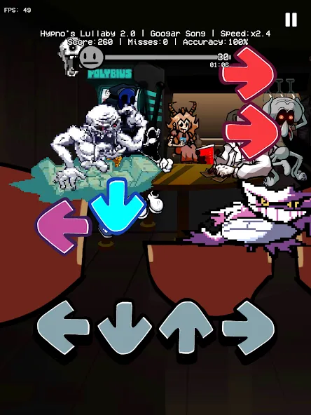 Hypno Mix Five Nights Battle (ФНФ Хипно Микс Пять Ночей) [МОД Mega Pack] Screenshot 5