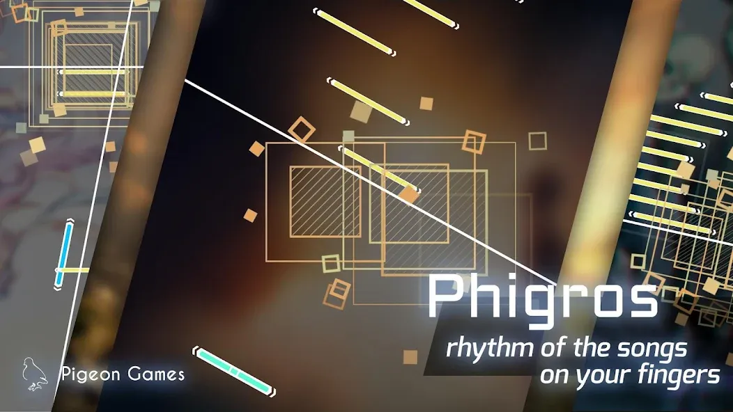 Phigros (Фигрос) [МОД Mega Pack] Screenshot 1