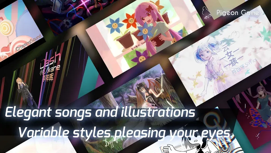 Phigros (Фигрос) [МОД Mega Pack] Screenshot 3