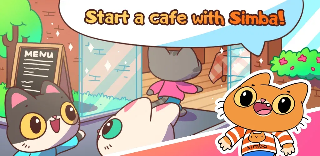 Simba Cafe [МОД Бесконечные деньги] Screenshot 4
