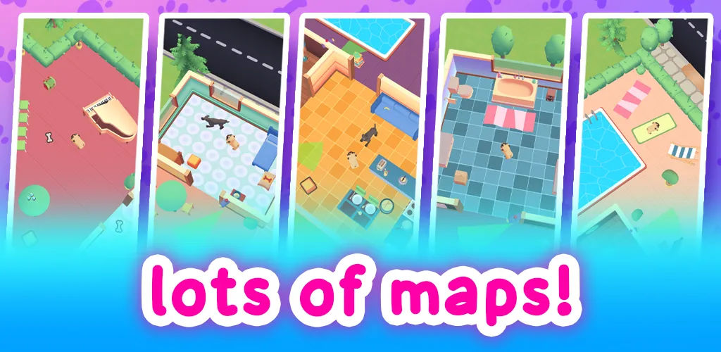 Hoootdogs Hide&Seek [МОД Много денег] Screenshot 1