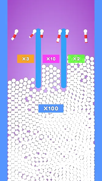 Balls and Ropes: Cut 'n Bounce (Боллс энд Роупс) [МОД Много денег] Screenshot 3