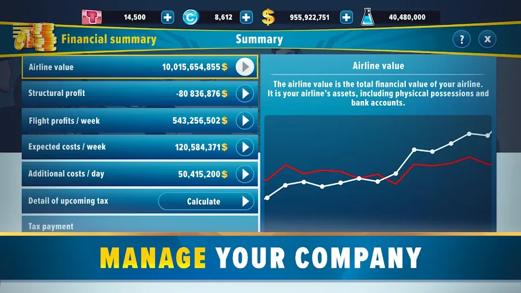 Airlines Manager: Plane Tycoon (Эйрлайнс Менеджер) [МОД Все открыто] Screenshot 5