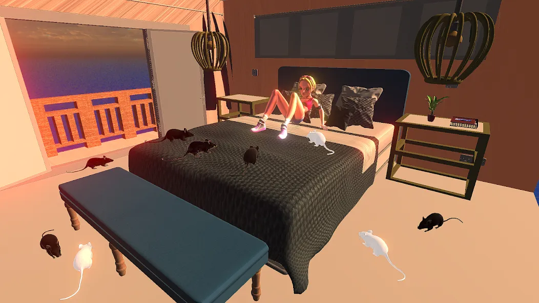 Rat Game & Mouse Simulator (Рат Лайф) [МОД Бесконечные монеты] Screenshot 3