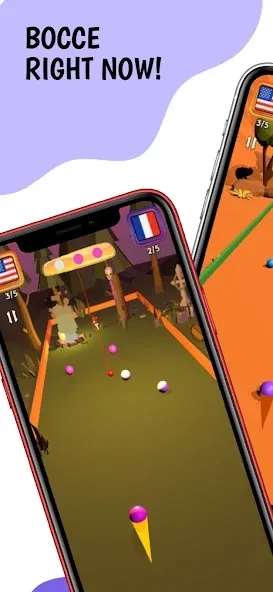 Bocce Ball 3D: Nations League (Бочче Болл 3Д) [МОД Mega Pack] Screenshot 1