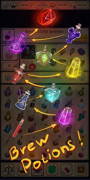 Potion shop: Alchemy Simulator (Пошоп) [МОД Unlocked] Screenshot 1