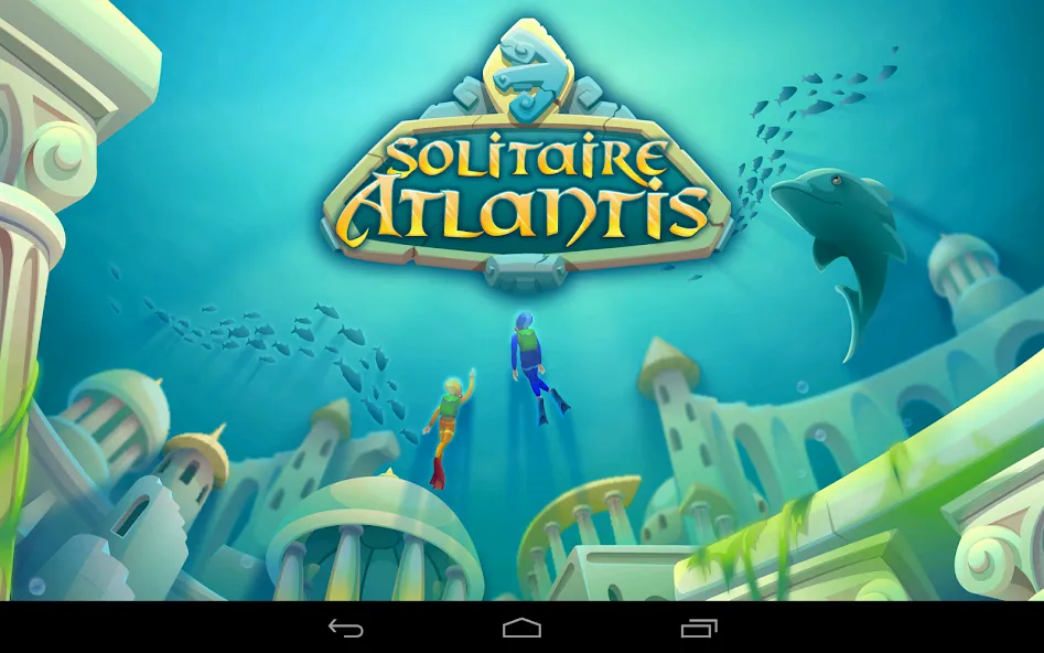 Solitaire Atlantis (олитэр Атлантис) [МОД Unlimited Money] Screenshot 5