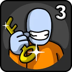 Скачать взлом One Level 3 Stickman Jailbreak (Один Уровень 3)  [МОД Menu]