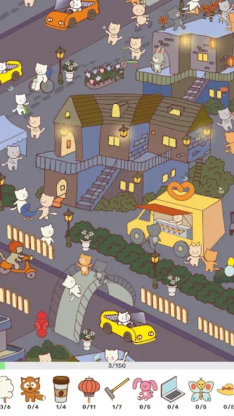 Findy! Cats [МОД Menu] Screenshot 2