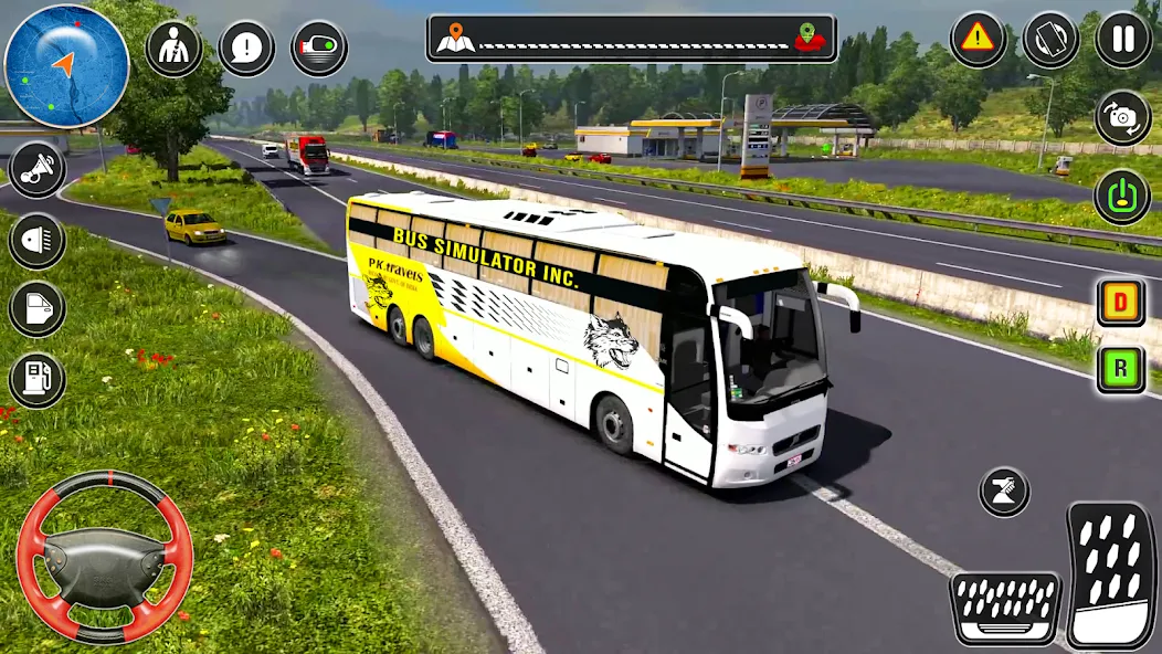 City Coach Bus City Bus Games [МОД Unlocked] Screenshot 1
