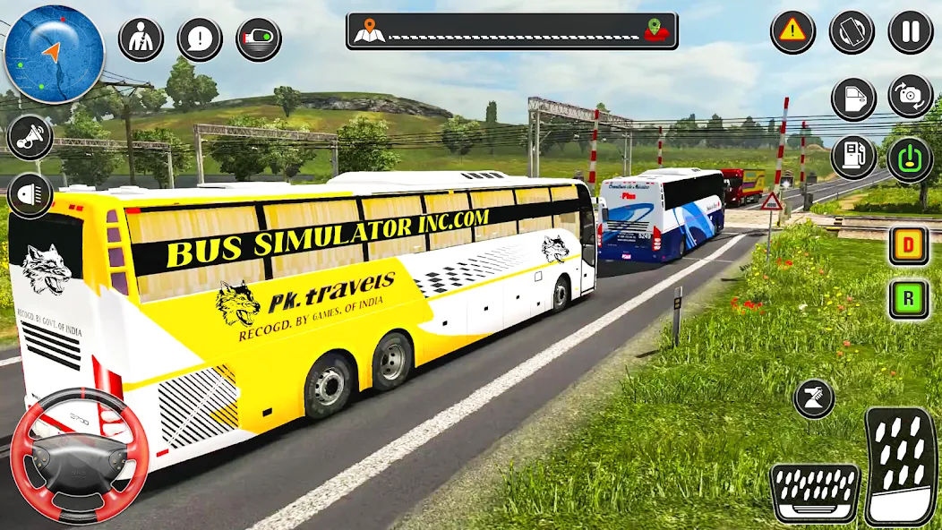 City Coach Bus City Bus Games [МОД Unlocked] Screenshot 2