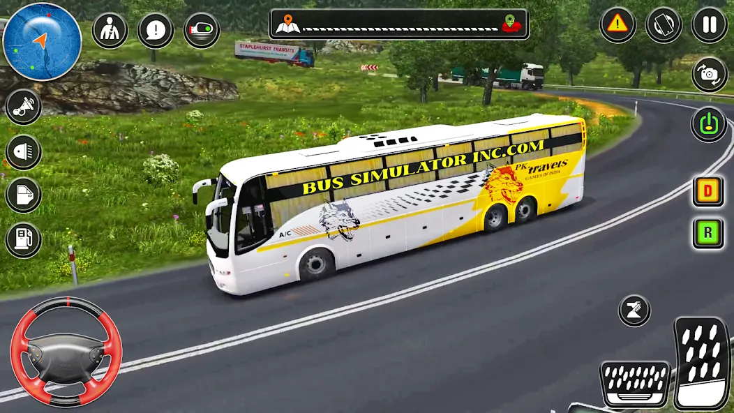 City Coach Bus City Bus Games [МОД Unlocked] Screenshot 4