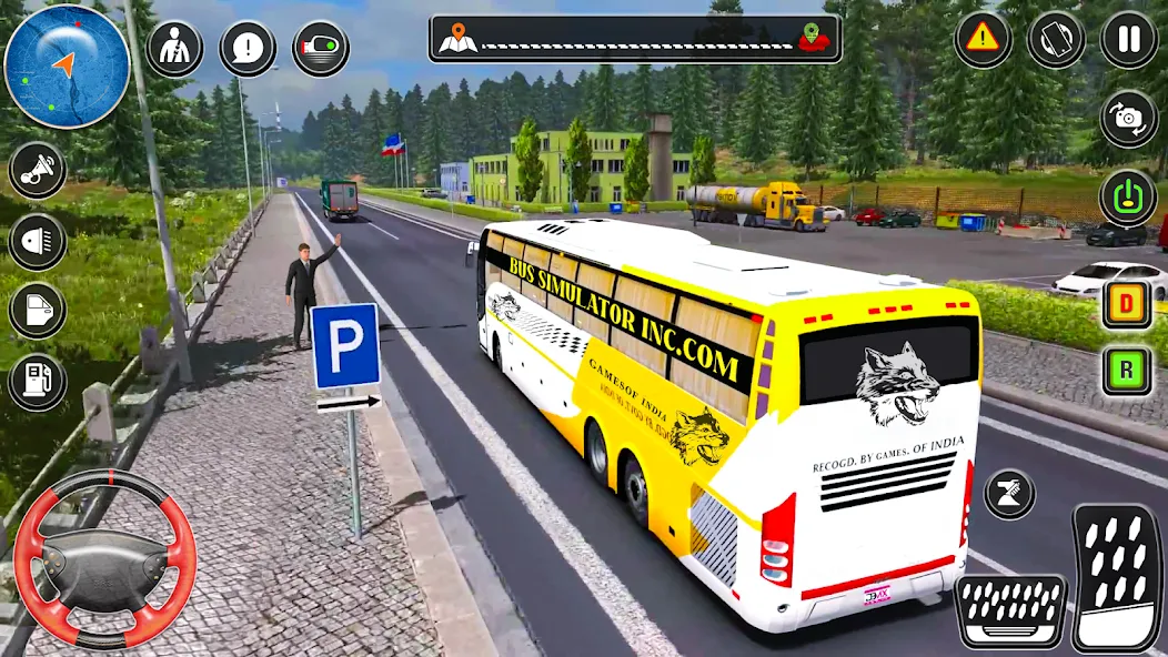 City Coach Bus City Bus Games [МОД Unlocked] Screenshot 5