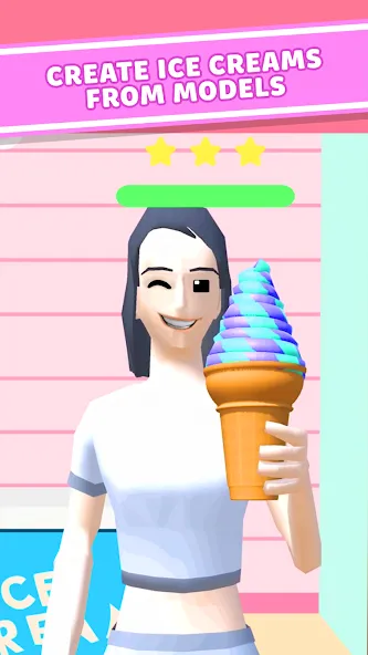 Ice Cream Inc. ASMR, DIY Games [МОД Меню] Screenshot 3