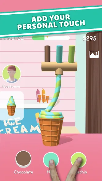 Ice Cream Inc. ASMR, DIY Games [МОД Меню] Screenshot 5