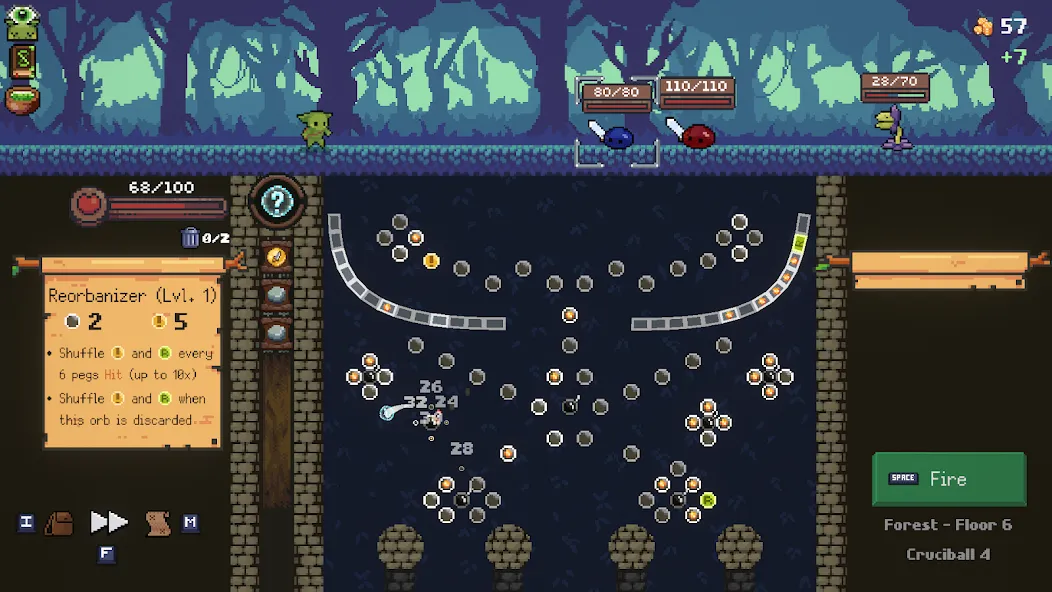 Peglin - A Pachinko Roguelike (Пеглин) [МОД Mega Pack] Screenshot 1