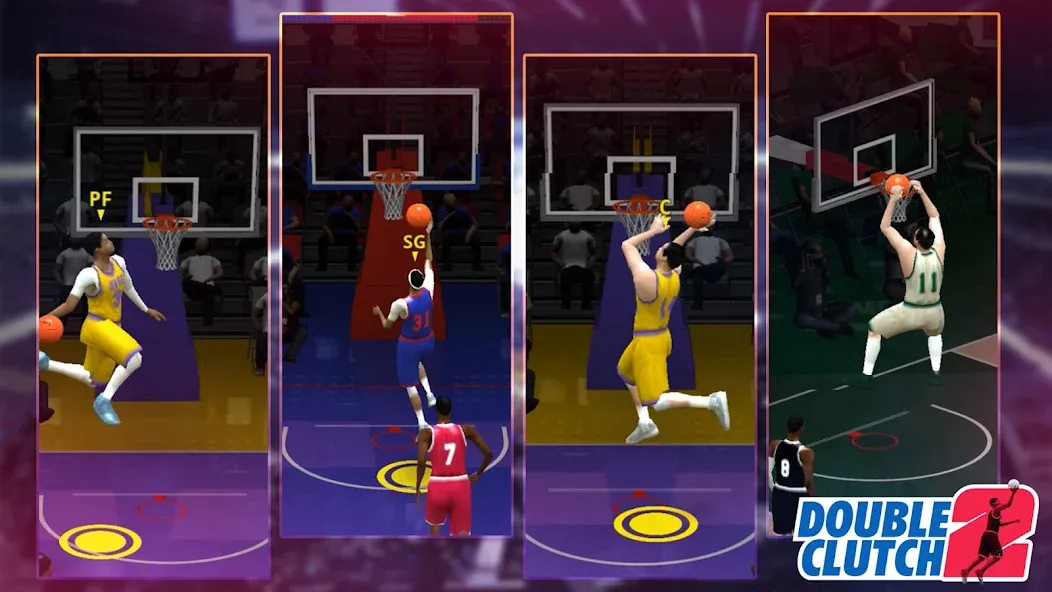 DoubleClutch 2 : Basketball (ДаблКлач 2) [МОД Menu] Screenshot 2