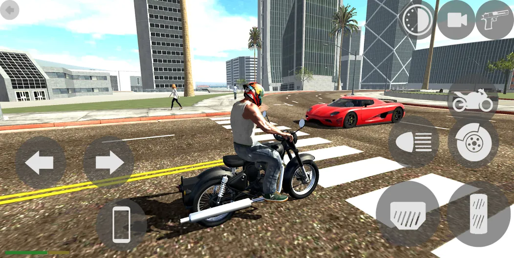 Indian Bikes Driving 3D (Индийские мотоциклы Вождение 3D) [МОД Много монет] Screenshot 3