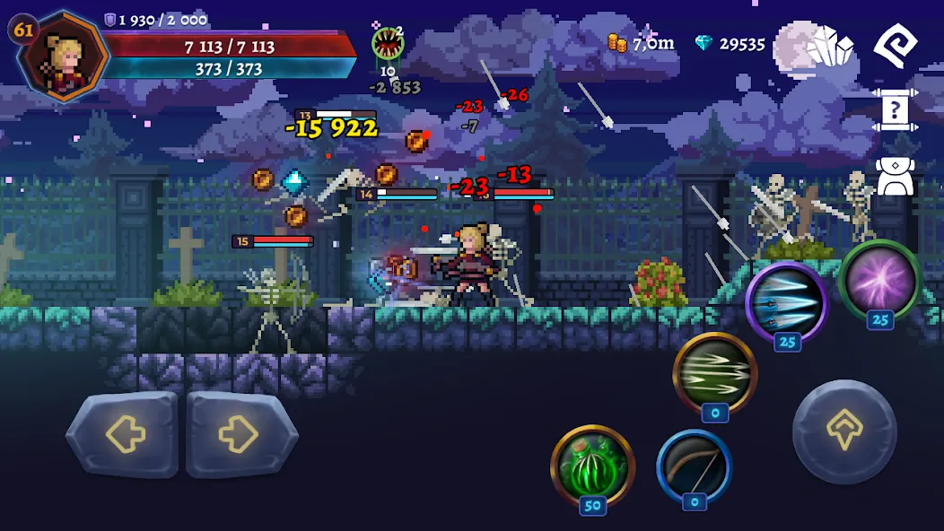 Darkrise - Pixel Action RPG (Даркрайс) [МОД Unlimited Money] Screenshot 3
