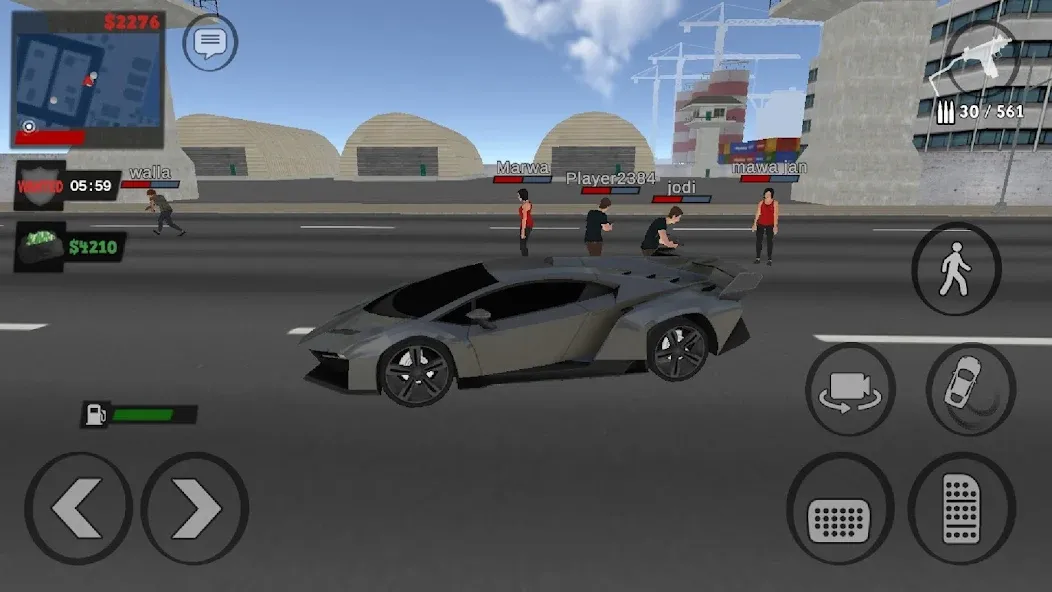 Justice Rivals 3 Cops&Robbers [МОД Menu] Screenshot 5