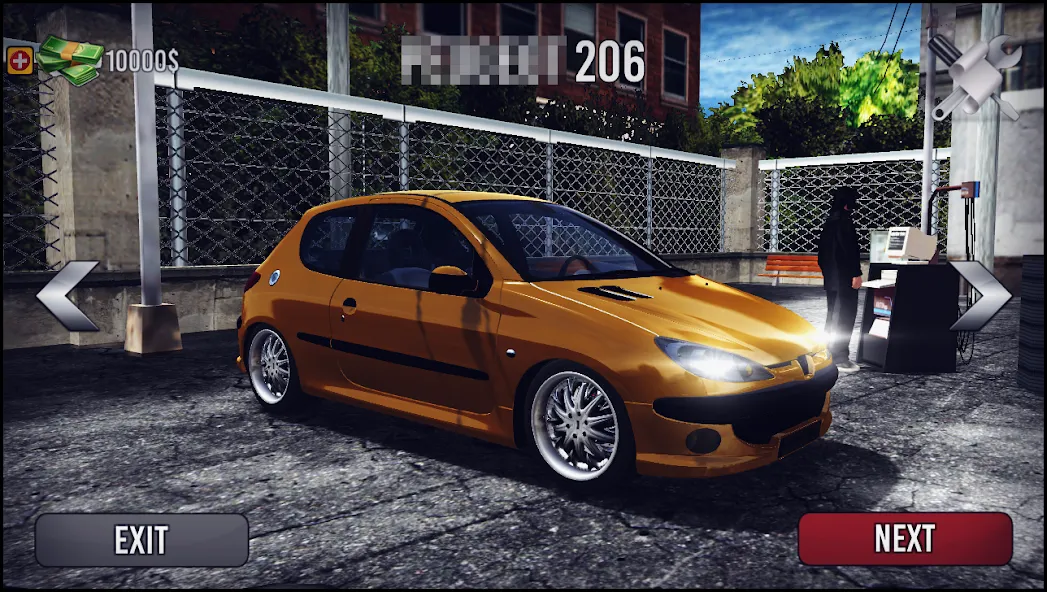 206 Drift Simulator (Дрифт Симулятор) [МОД Unlocked] Screenshot 1