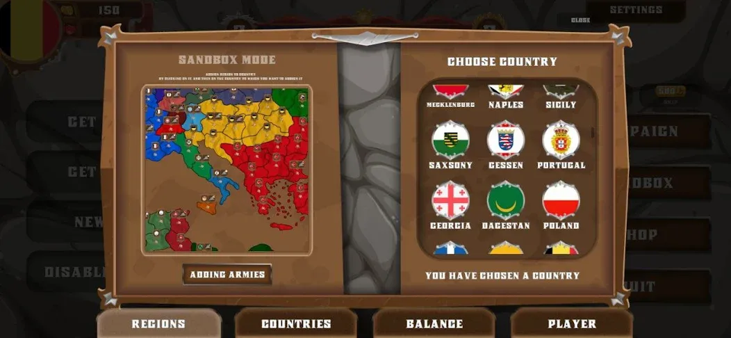 World conquest: Europe 1812 (Всемирное завоевание) [МОД Много денег] Screenshot 2
