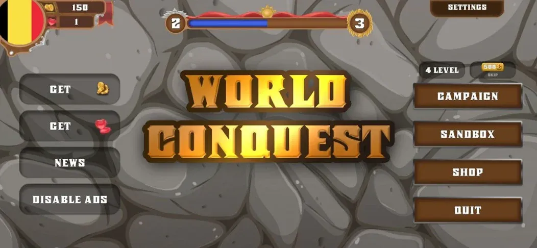 World conquest: Europe 1812 (Всемирное завоевание) [МОД Много денег] Screenshot 5