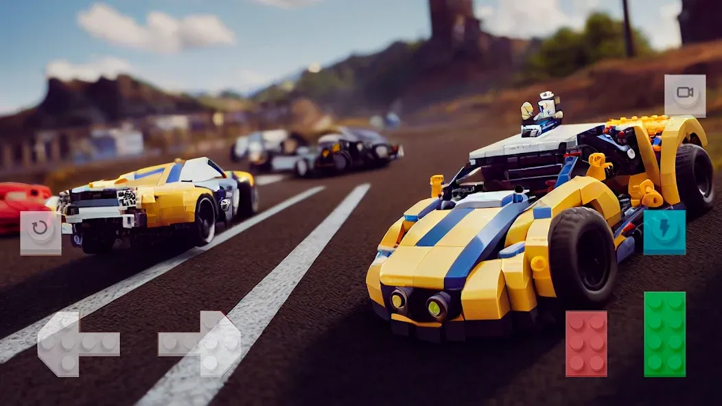 Block Car Wars Brick Car Crash (Блок Автомобильные Войны Кирпич Автомобильная Авария) [МОД Mega Pack] Screenshot 1