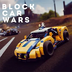 Взлом Block Car Wars Brick Car Crash (Блок Автомобильные Войны Кирпич Автомобильная Авария)  [МОД Mega Pack]