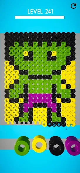 Hama Beads: Colorful Puzzles (Хама бидс) [МОД Много монет] Screenshot 2