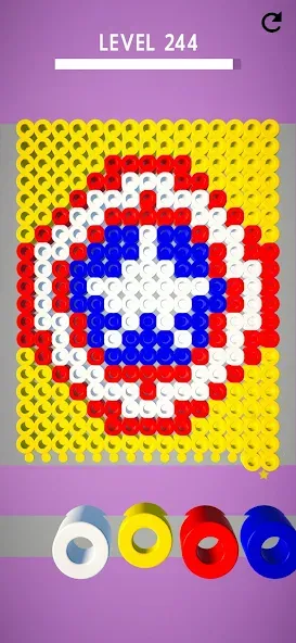 Hama Beads: Colorful Puzzles (Хама бидс) [МОД Много монет] Screenshot 3