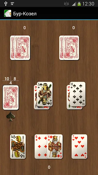 Карточная игра Бур-Козел [МОД Unlimited Money] Screenshot 1